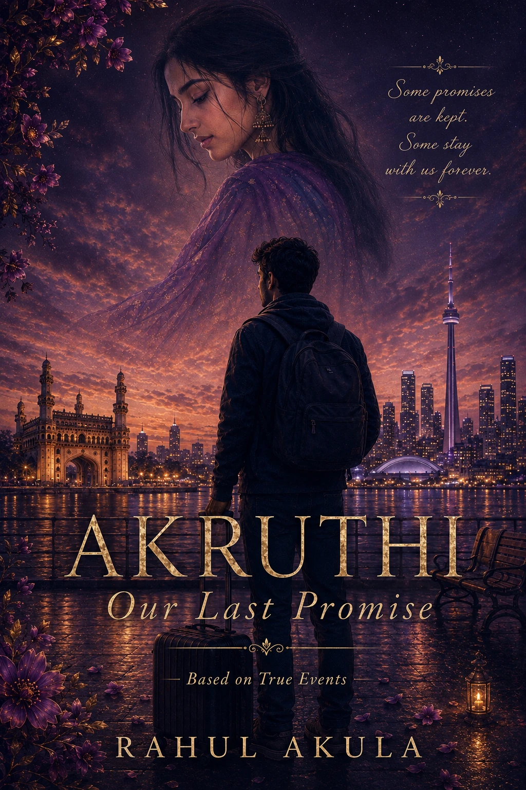 English edition cover of Akruthi: Our Last Promise
