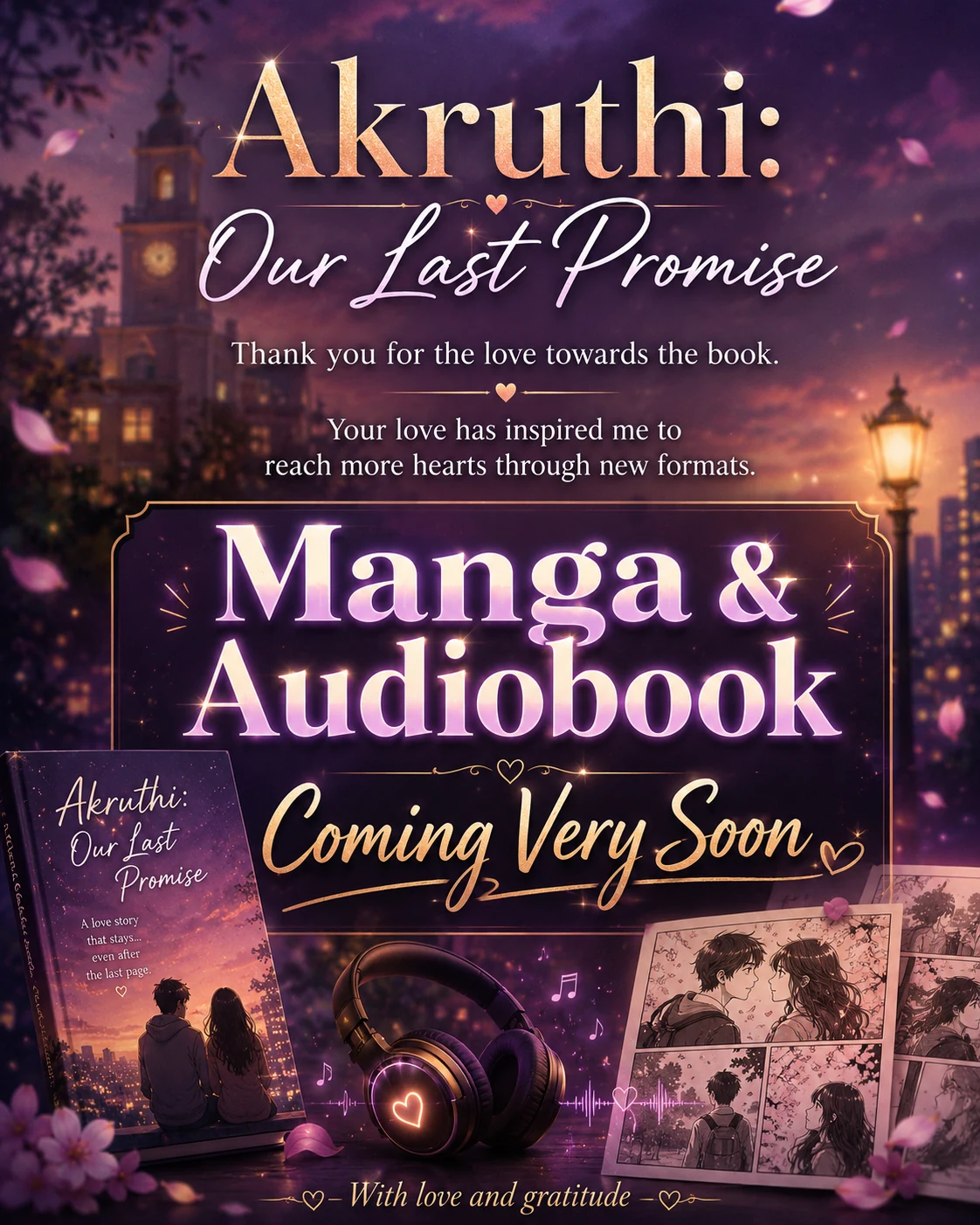 Akruthi Manga and Audiobook Coming Very Soon poster