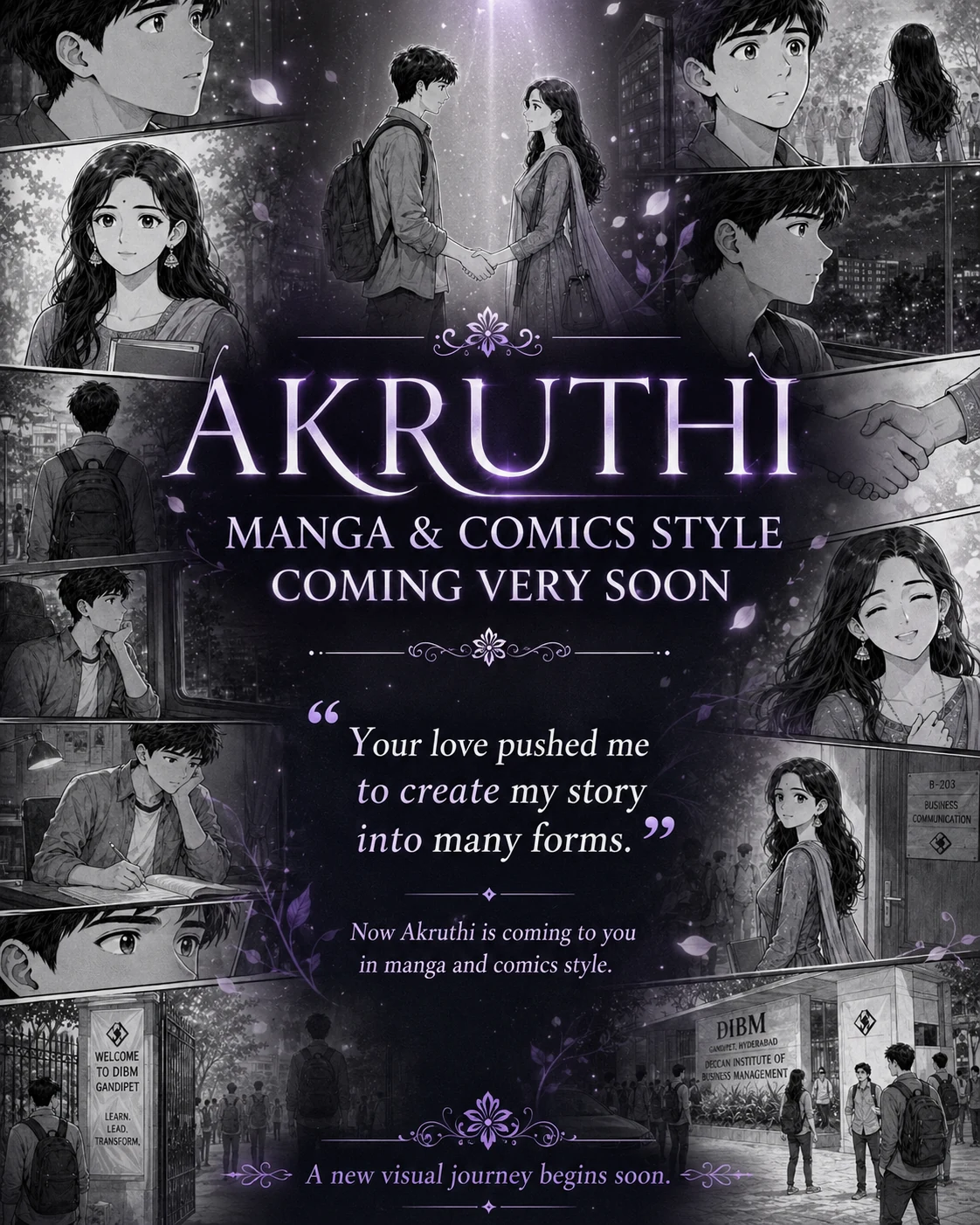 Akruthi Manga and Comics Style Coming Very Soon poster